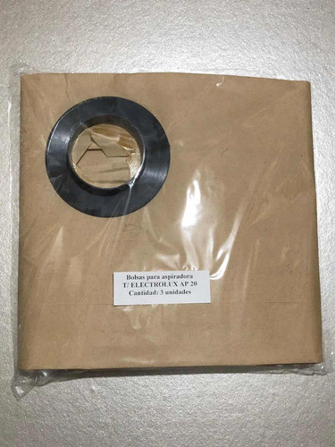 Bolsa De Papel Para Aspiradoras Electrolux A170 Ap20 !! 1