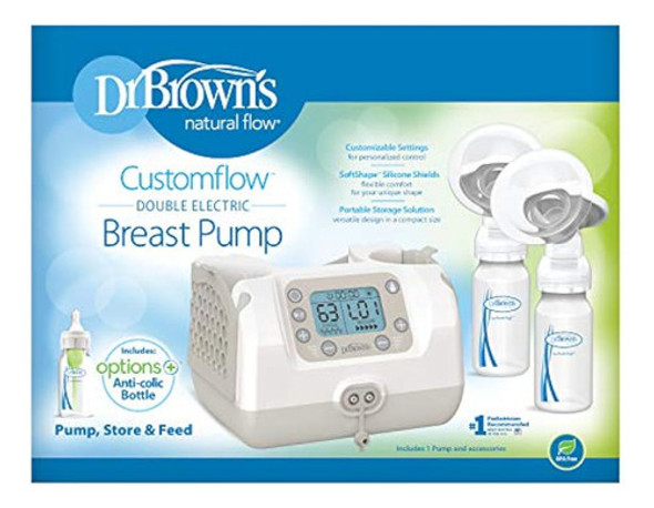 Extractor De Leche Eléctrico Doble Customflow Del Dr. Brown 1