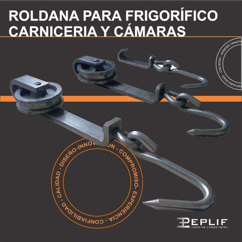 Roldana Para Frigorífico Carniceria Camara Frigorifica 0