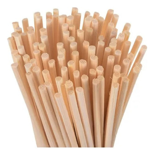Varillas De Rattan Natural Para Difusores Redondas X 100 Uni 0