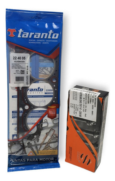 Kit Junta + Bulones Tapa Cilindros Vw Gol Trend Voyage 1.6 1