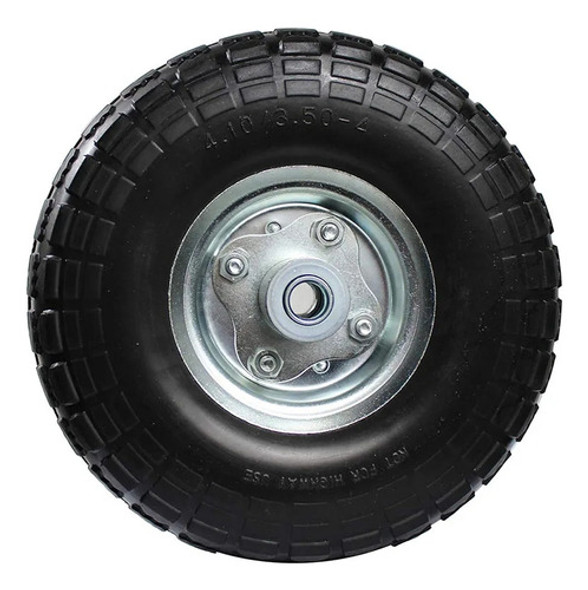 Rueda Inflable Carro Carga Eje 16mm 1