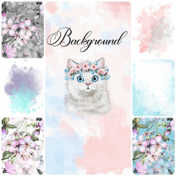 Cliparts Png Papeles Gatos Gatitos Gatas Gatitas Con Flores 1