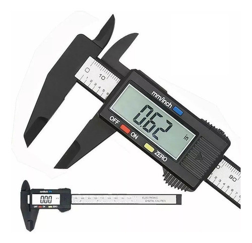 Calibre Digital Fibra De Carbono 150mm Ruhlmann Herracor 0