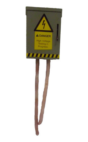 Decoracion Caja Electrica Alto Voltaje Luz Sonido Movimiento 1