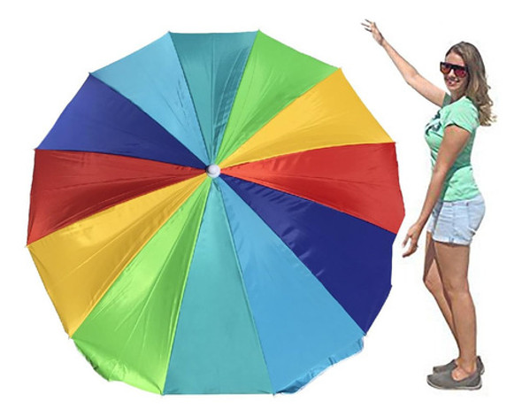 Paragua Con Tornillo Bolsa Playa Sombrilla 0