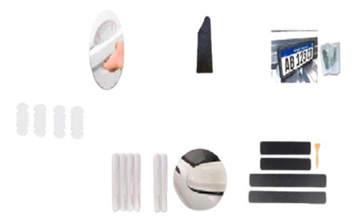 Combo De Accesorio De Protección Para Ford Ka 0