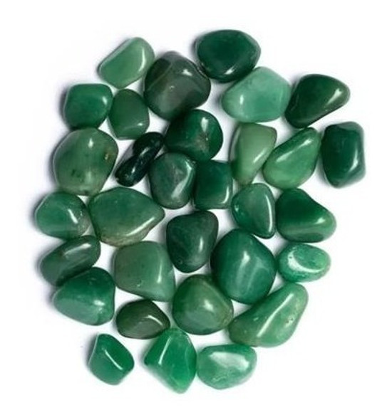 Piedras Roladas Cuarzo Verde X 250 Grs - Llama Sagrada 0