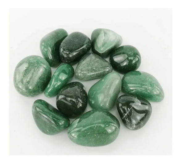 Piedras Roladas Cuarzo Verde X 250 Grs - Llama Sagrada 1
