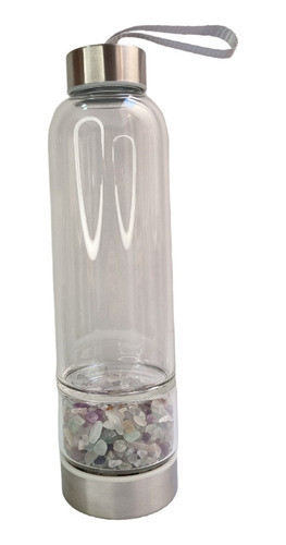 Botella Con Cristales Fluorita Importado Hekate 0
