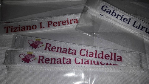 Tira Cinta Etiqueta De Nombre Para Ropa Jardin Escuela 1