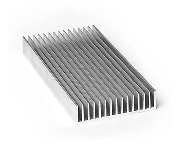 Disipador Aluminio Económico Led Grow 10x100 Cm Cuotas 0 Disipador Aluminio Económico Led Grow 10x100 Cm Cuotas 0