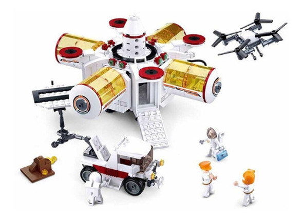 Estación Espacial, 642 Piezas. Bloques De Encastre. Oki 0