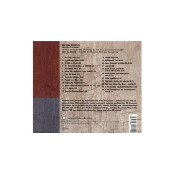 Broonzy Big Bill Trouble In Mind Usa Import Cd 1 Broonzy Big Bill Trouble In Mind Usa Import Cd 1