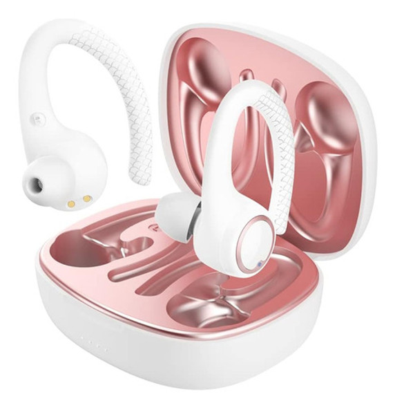 Auriculares Inalámbricos Ijoy Con Estuche De Carga + Gancho 0