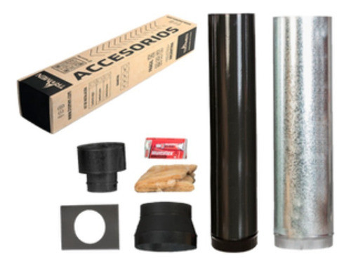 Kit Instalacion Tromen Complemento Pared 6 Pulgadas Enlozado 0