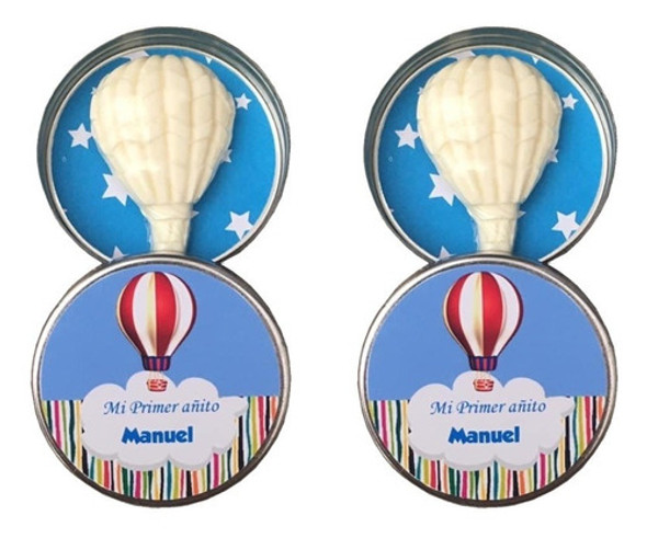 Latita Jabon Con Globo Aerostatico 0