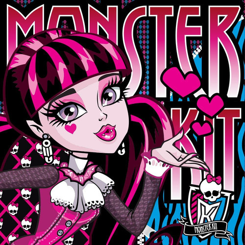 Kit Imprimible Editable Monster High-graficos Alta Definción 0