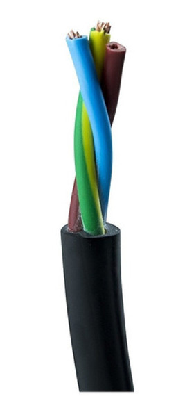 Cable Tipo Taller Tpr Tripolar 3x1,5mm  X 50 Metros 0