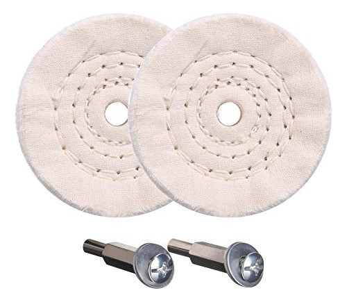 Rueda De Pulido De Algodón Fino De 3  (50 Capas) Eje D... 0