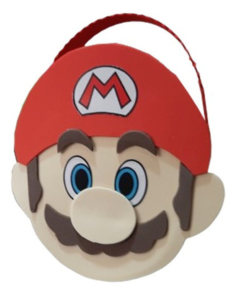 Bolsitas Golosineras X 25 Artesanal Mario Bros Goma Eva 0