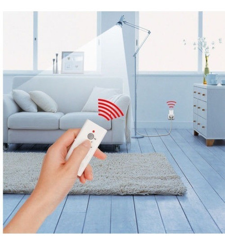 Inalámbrico Salidas Control Remoto Salida Interruptor Toma E 1