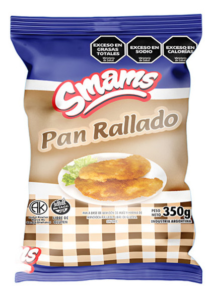 Pan Rallado Smams X350grs Sin Tacc 0