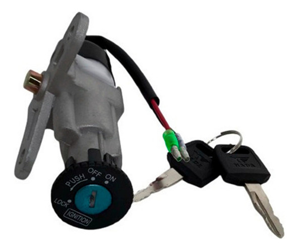 Llave Contacto 2 Cables Yamaha Crypton T110 Repcor 0
