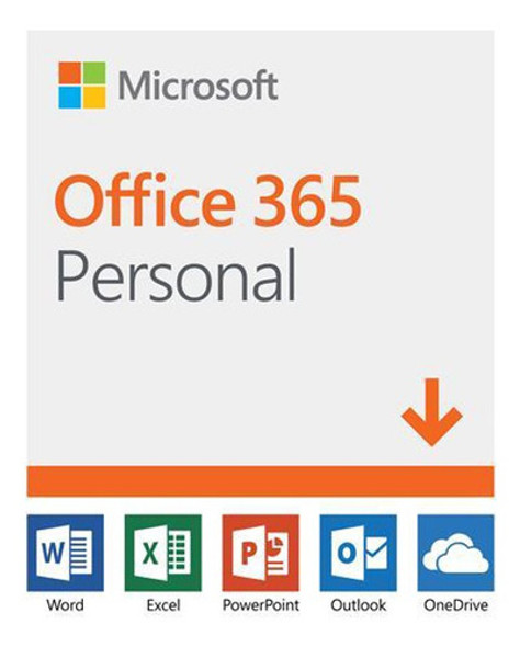 Licencia Microsoft Office 365 Personal Digital 1 Año 0