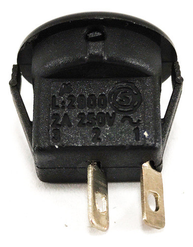 3 Llaves Tecla Interruptor Redonda Roja 16mm 2a 250v 1 Polo 1