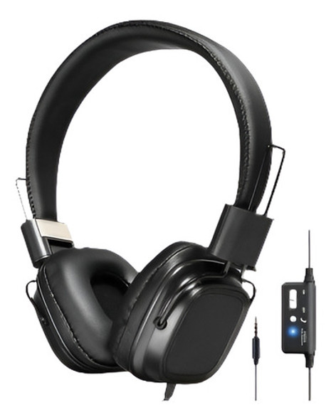 Anc Plegable Ruido Cancelación Activa Auricular Stereo Gamin 0