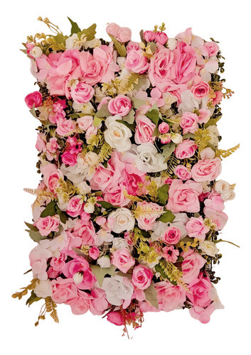 Jardín Vertical Panel Muro Flores 40x60cm Deco Comercial 0