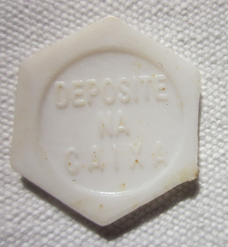 Antigua Ficha Bus Brasil De Plastico Nro 474 1