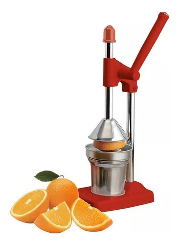 Exprimidor Prensa Manual Metálico Acero Juguera  Frutas 0