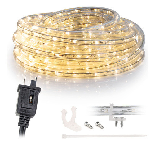 Wyzworks Cuerda De Luces Led De 25 Pies, Permanente, Imperme 0