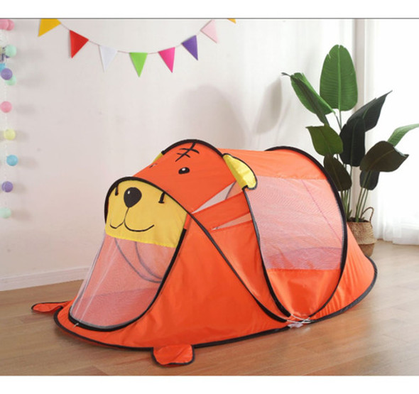 Carpita Infantil Para Niños Plegable Pop Up Tigre Mt08987 1