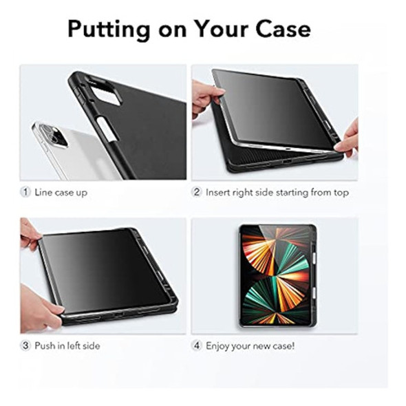 Esr Pencil Case Compatible Con iPad Pro 12.9 2021, Pencil 2 1