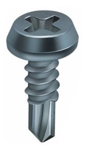 Tornillo Pan Framing Punta Mecha 6 X 7/16 X 1000 Unidades 1