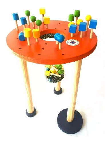 Mesa Mesita Infantil Didáctica Madera Prono Laberinto 1