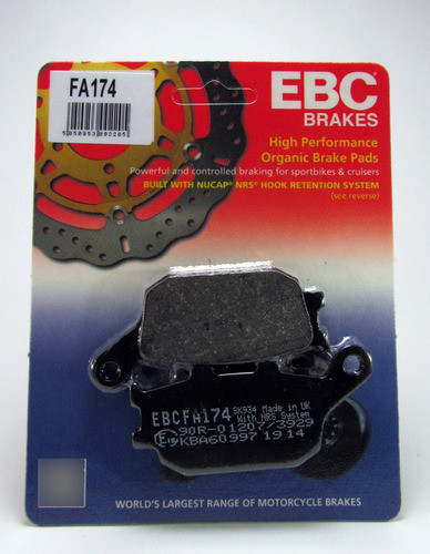 Pastilla Freno Ebc Fa174 Honda Nc 700 S 12-13 R 1