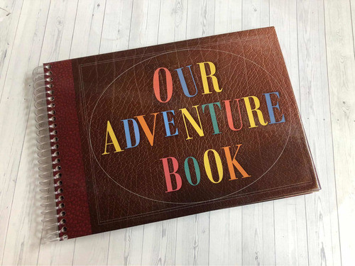 Álbum Up! Papel Kraft 16x21 Nuestro Libro De Aventuras 0