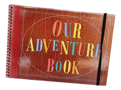 Álbum Up! Papel Kraft 16x21 Nuestro Libro De Aventuras 1
