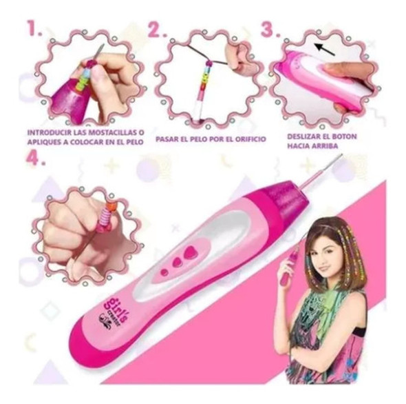 Aplicador De Gemas Para El Cabello Girl´s Creators Blower 1