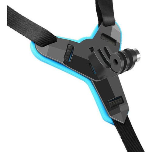 Soporte Frontal Camara Para Gopro Mentonera Casco Moto 0