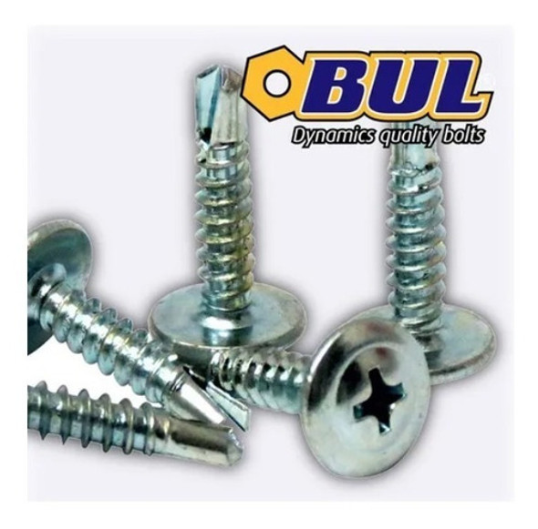 Autoperforante T1 Tanque Punta Mecha 8 X 1 1/2 - Bul X500u 0