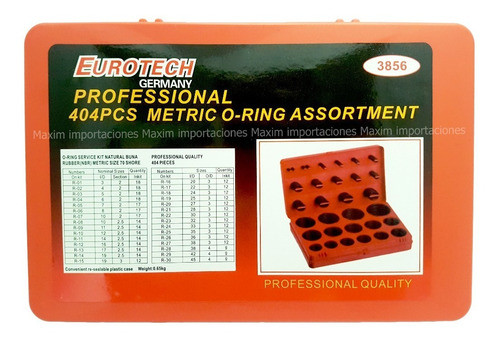 Surtido 404 Orings Nbr Nitrilo + Extractores Orings Y Otros 1