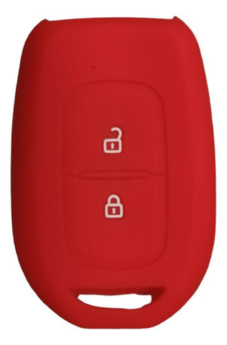 Cubre Llave De Silicona Renault Logan - Duster Red 0