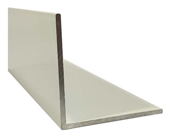 Perfil De Aluminio Angulo 32x32 Mm Blanco - 3 Metros 0