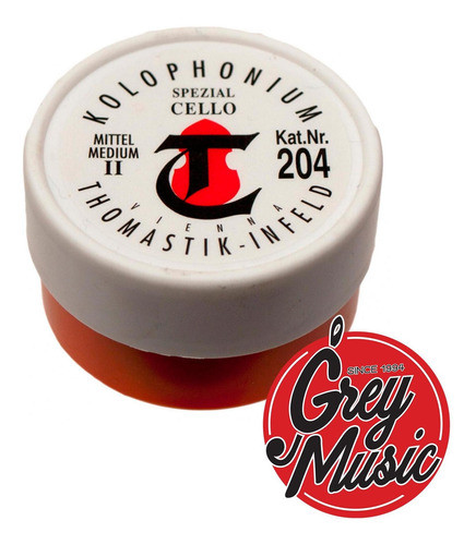 Resina Thomastik 204 De Cello En Pote Dosificador Con Paño 1