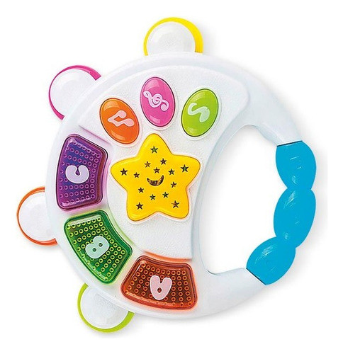 Panderetita Didactica Bebe Benic Baby Luz Sonido ELG Bb033 0